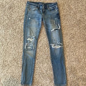 distressed jean
